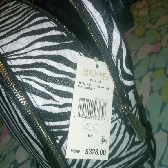 Michael Kors Rhea Zip Medium Backpack - Picture 16 of 16